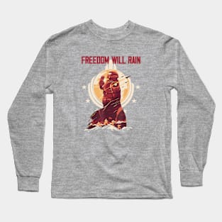 Freedom Will Rain Hell of Diver Helldiving Lovers Long Sleeve T-Shirt